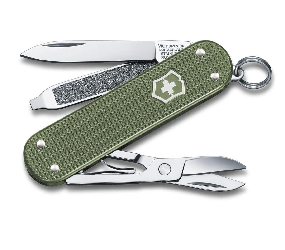 Victorinox Classic Alox Limited Edtion 2017 Zakmes - 5 functies - Olijfgroen
