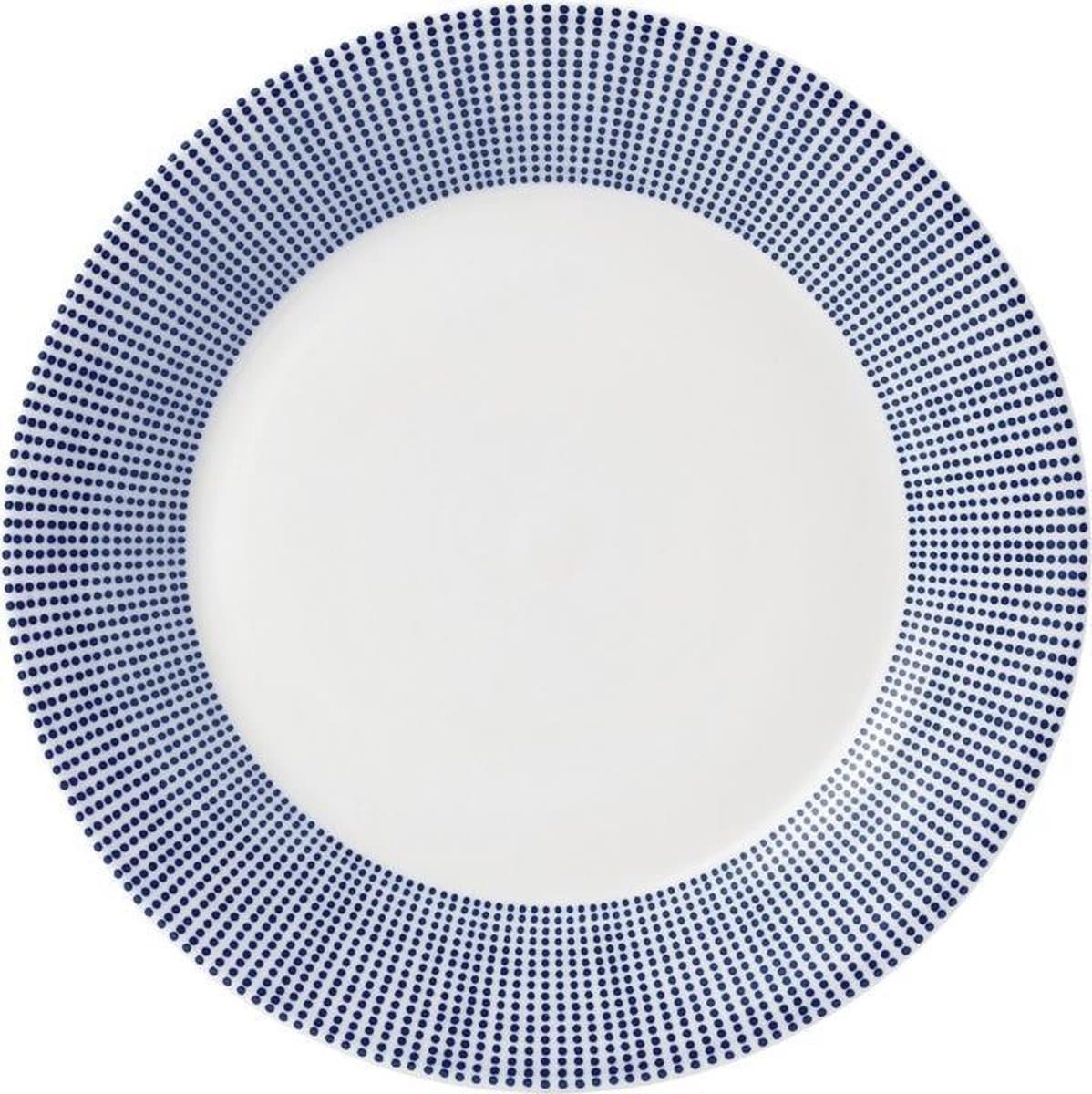 Royal Doulton Pacific Dots Ontbijtbord 23 cm - Porselein/blauw