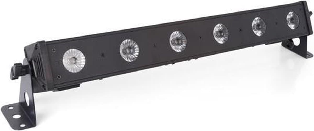 LEDBAR - 6 x 6 W-LED - WARM-/KOUDWIT - DMX-STURING (HQLB10003)