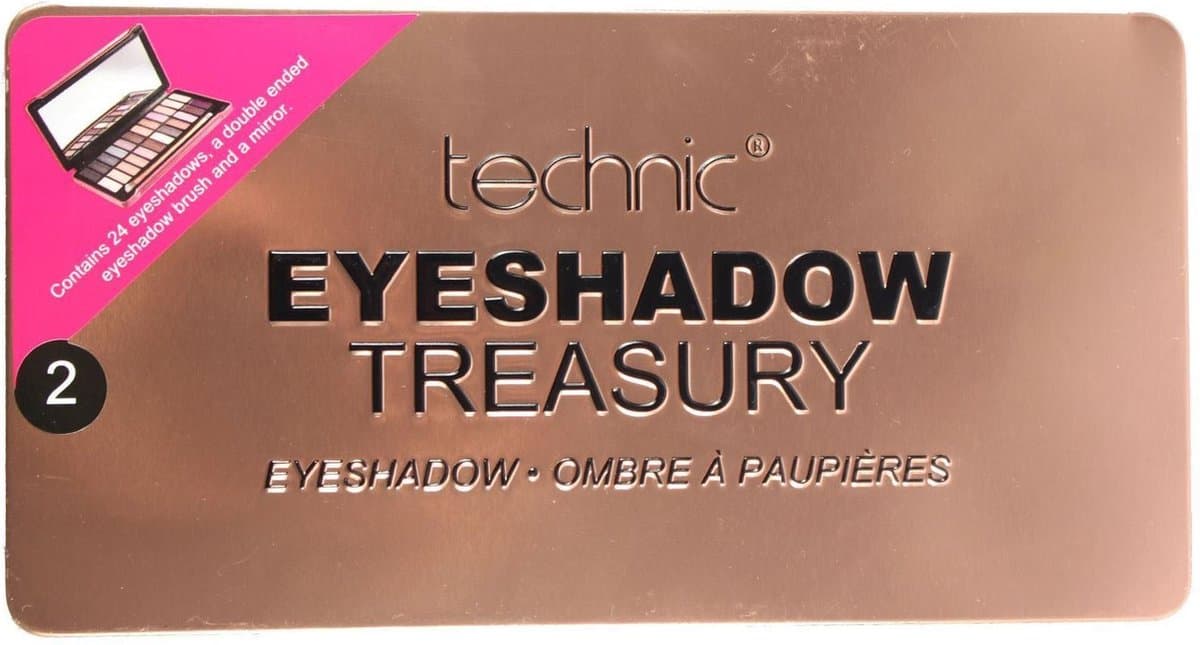 Technic Treasury Oogschaduw Palette - #2