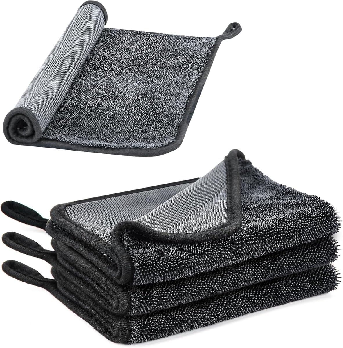 Microvezeldoeken Auto 30x40cm - Set van 3 - Streeploos Reinigen
