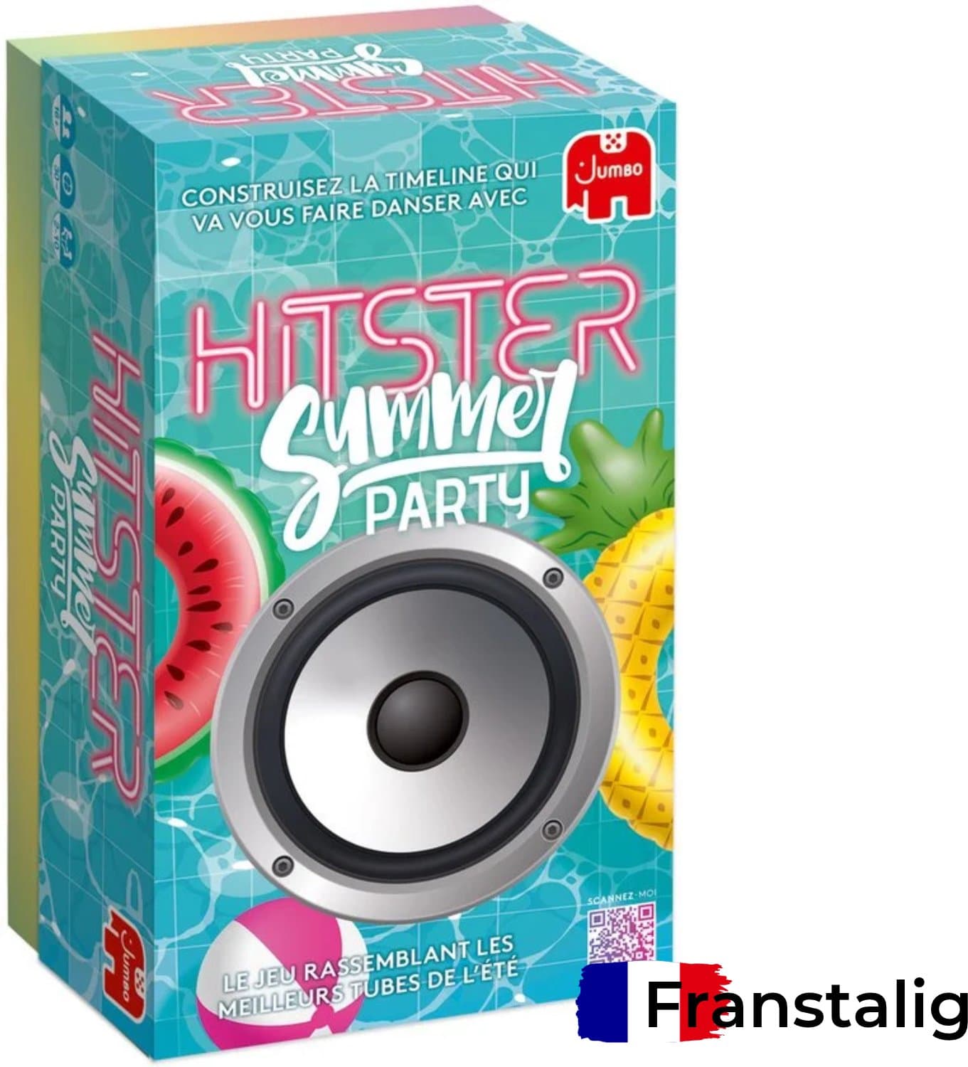 Jumbo - Hitster - Summer Party France (FR) - Franse editie - Franstalig actiespel met muziek - Partygame