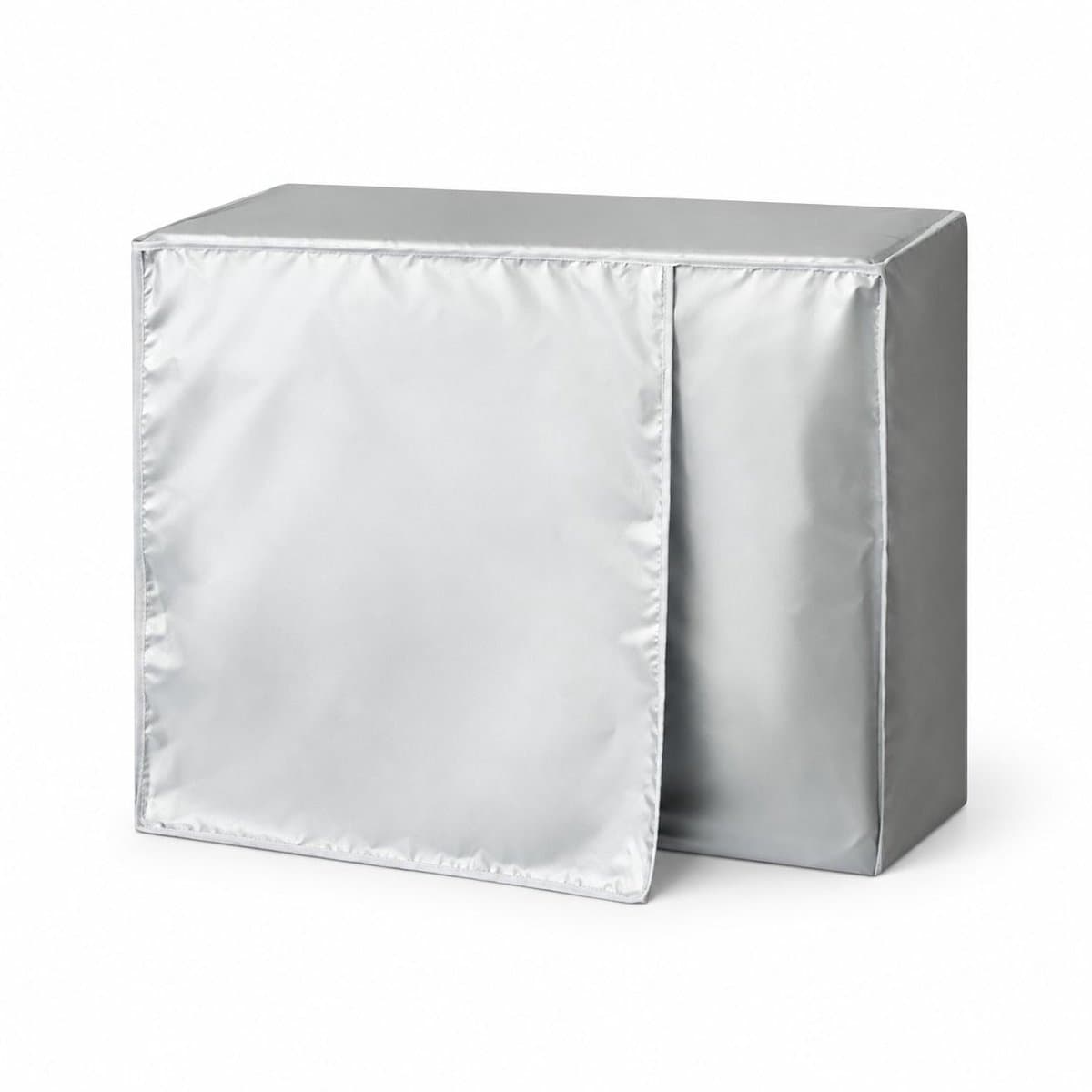 VHV - Airconditionerhoes - Duurzaam en waterdicht - 75 cm - Zilver - Airco hoes buitenunit - Winterhoes voor buiten - Stofdicht - op school