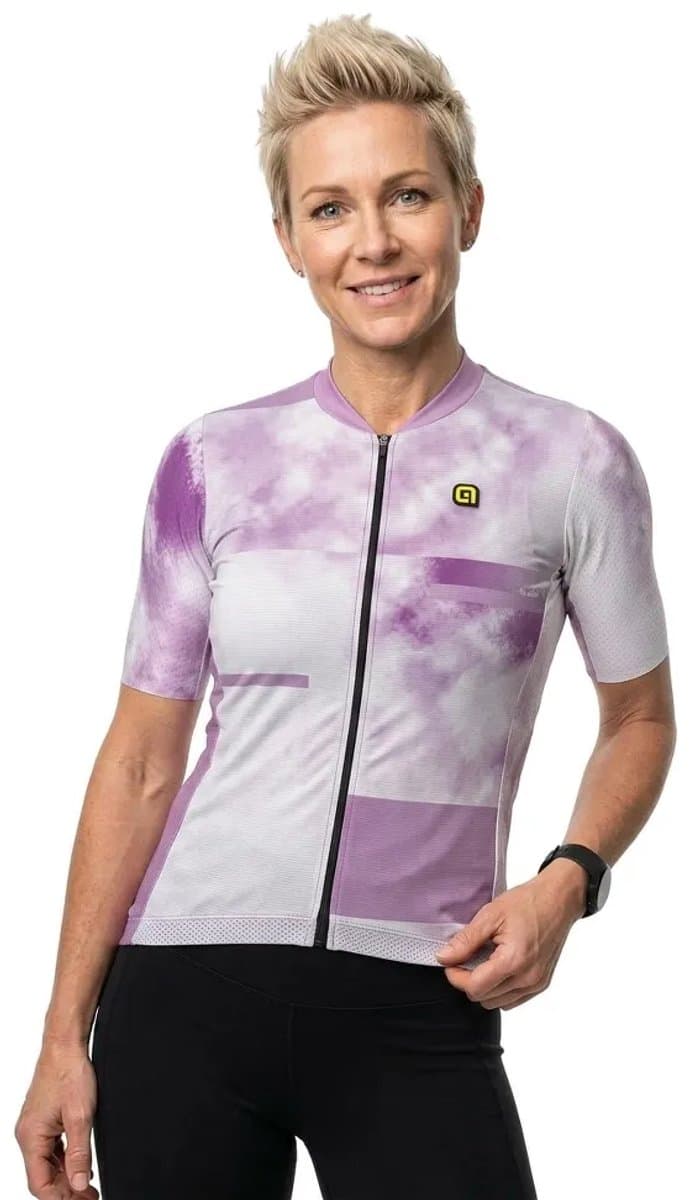 Ale Pr-e Atmosfera Korte Mouw Wielertrui Wit S Vrouw