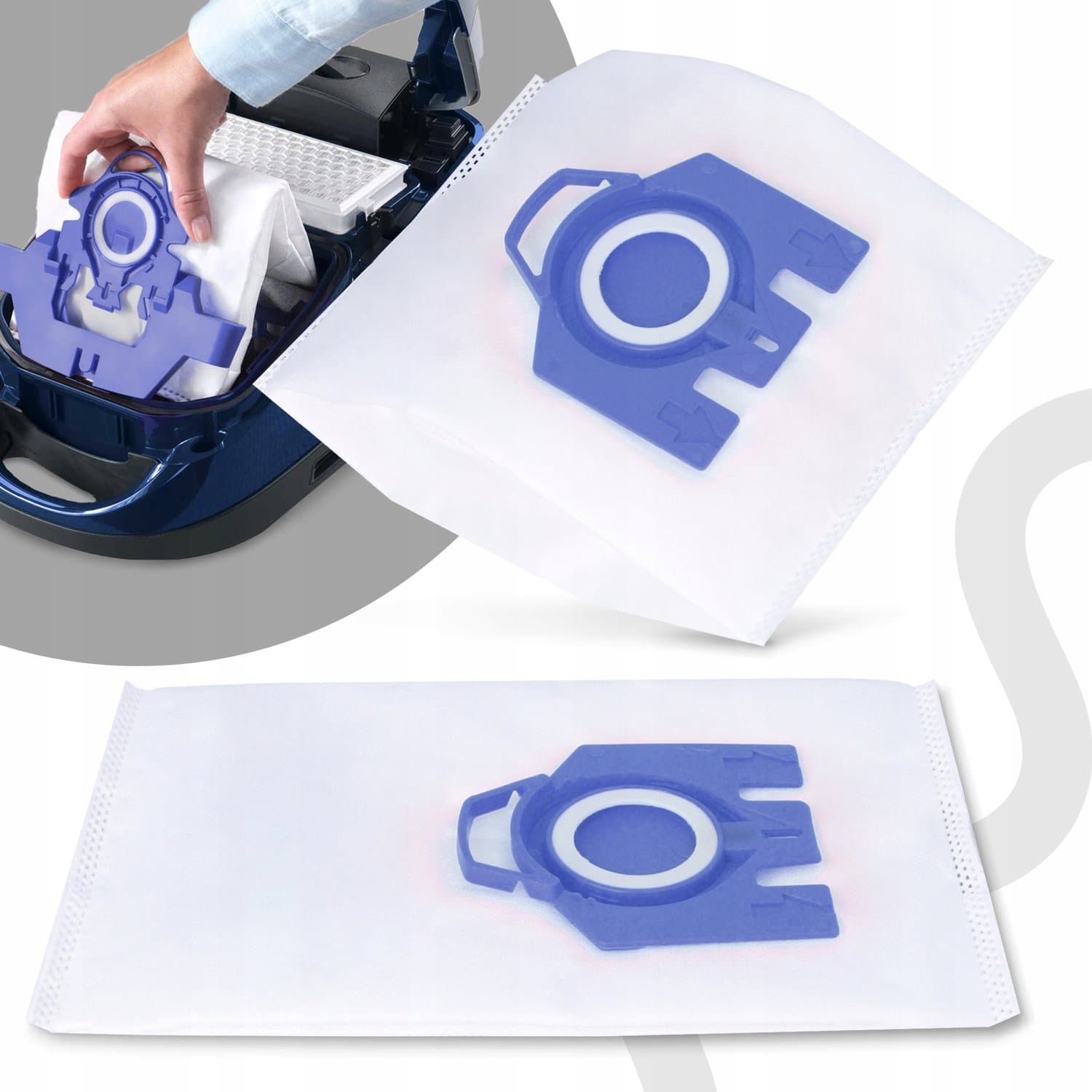 2x Synthetische Stofzuigerzakken voor Hoover T2411