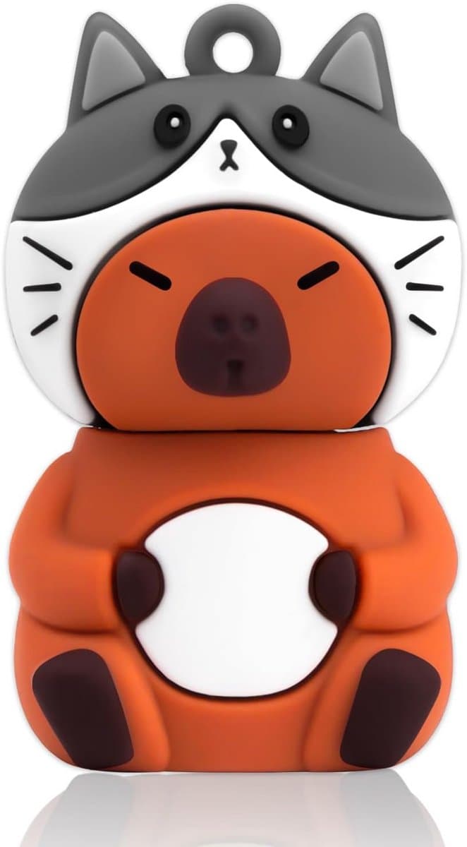 16GB USB Stick Siliconen Waterdichte Geheugenstick - Leuk Capibara Cadeau