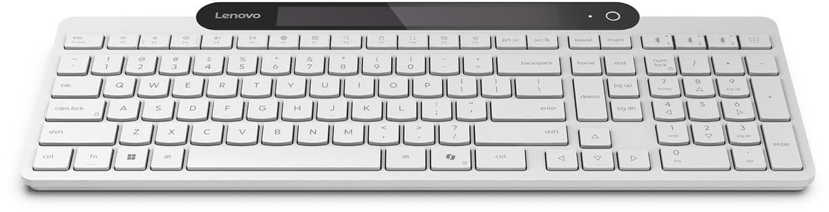 Lenovo 800 Self-Charging Bluetooth Toetsenbord QWERTY Wit