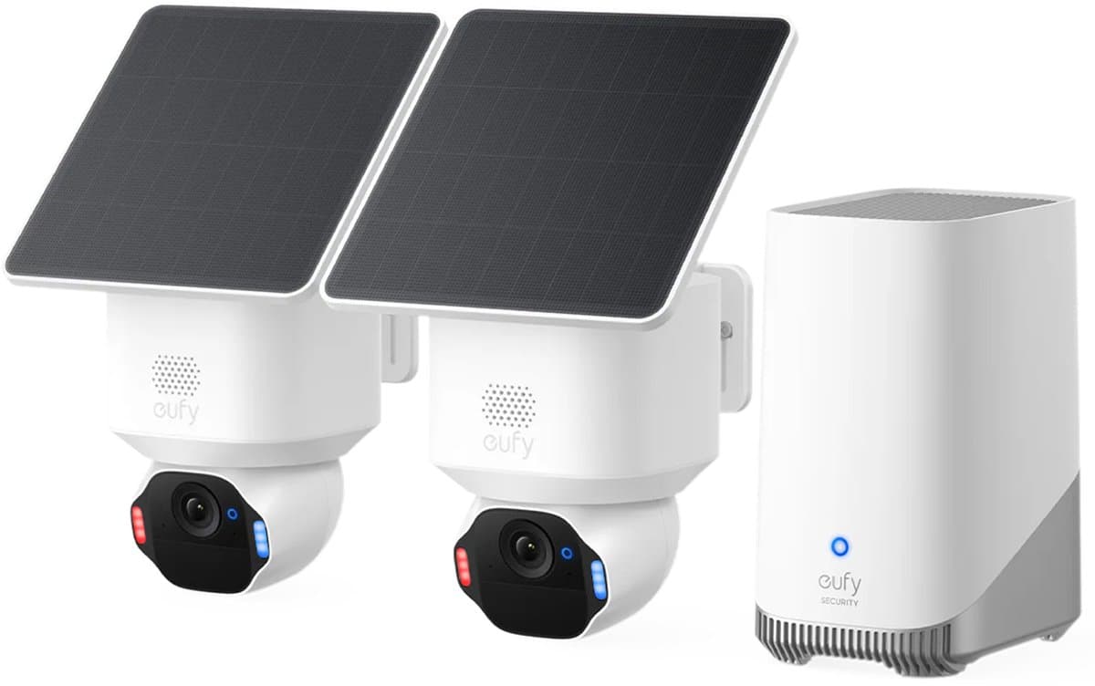 Eufy SoloCam E42 Duo Pack + HomeBase 3