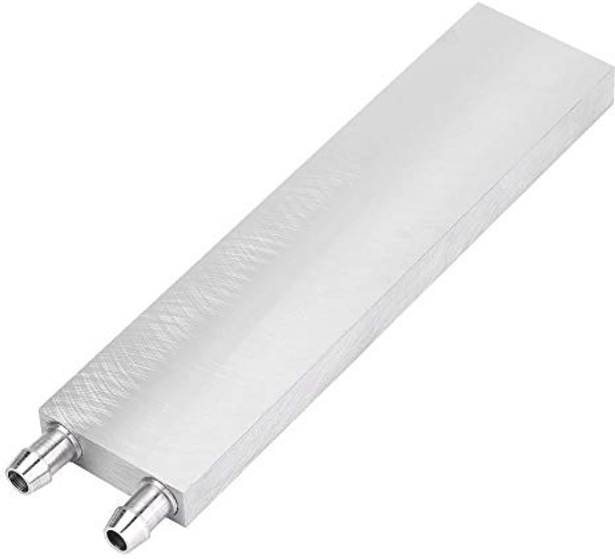 Aluminium Waterkoelingsblok voor Laptop en PC Koelsystemen - 40x160x12 mm