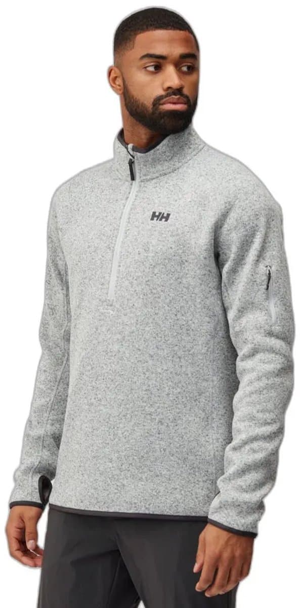 Helly Hansen Varde 2.0 Fleece Met Halve Rits Grijs 2XL Man