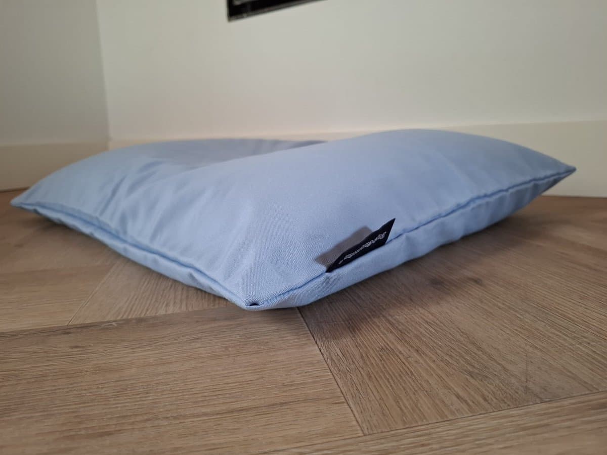 Dog's Companion - Hondenkussen / Hondenbed bench kussen 66x54cm - Hondenkussen / Hondenbed bench kussen blauw 66x54cm