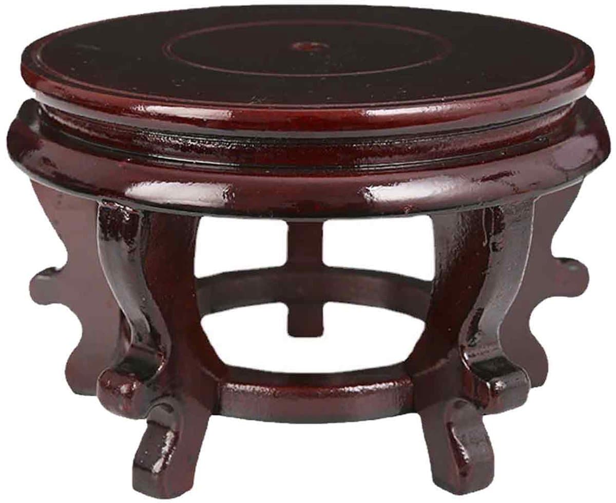 Mmgoqqt - 1 Stuks - Rustieke Decoratie - Houten Plantenstandaards - Bruin - - Binnen-En-Buiten Gebruik, 45 Kg Draagvermogen