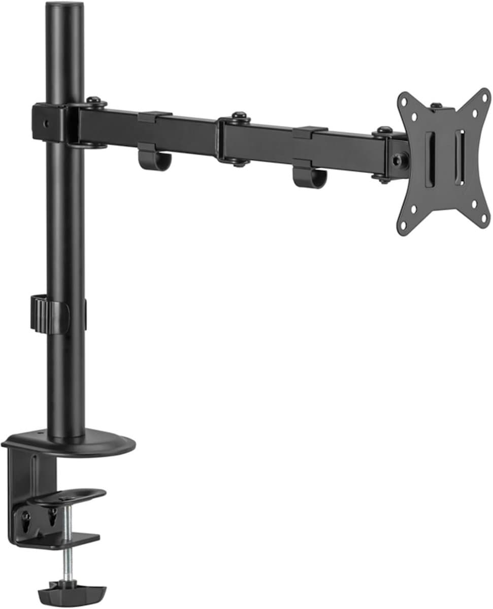 Monitorarm Verstelbaar tot 32 inch - Universele VESA Mount met Tafelklem
