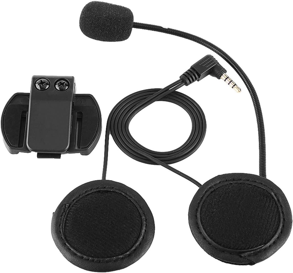 Bluetooth Headset voor Motorhelm Intercom Systeem - Universele Microfoon & Hoofdtelefoon