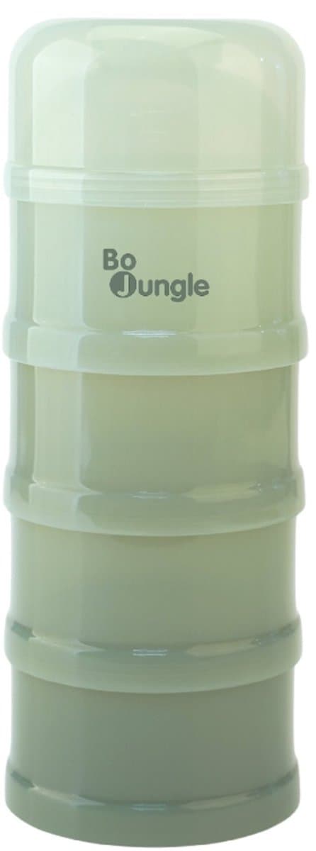 Bo Jungle - Doseerdoos voor babymelkpoeder - Groen 20 x 8 cm