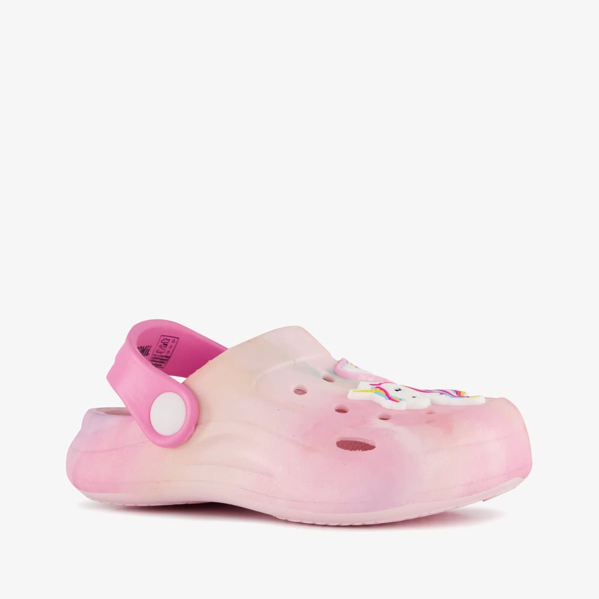 Kinder eenhoorn klompen roze - Maat 32 - Clogs