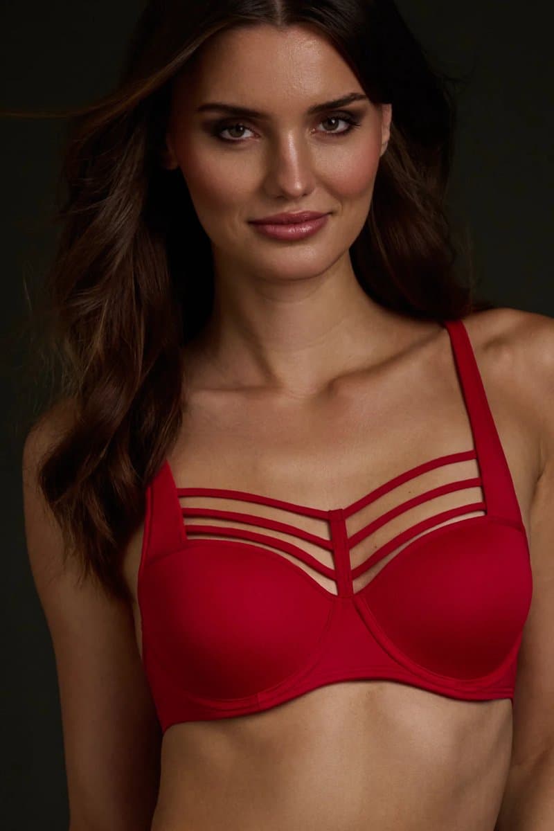 Marlies Dekkers – Leading Strings – BH Voorgevormd – 37700 – Red – Maat B85/100