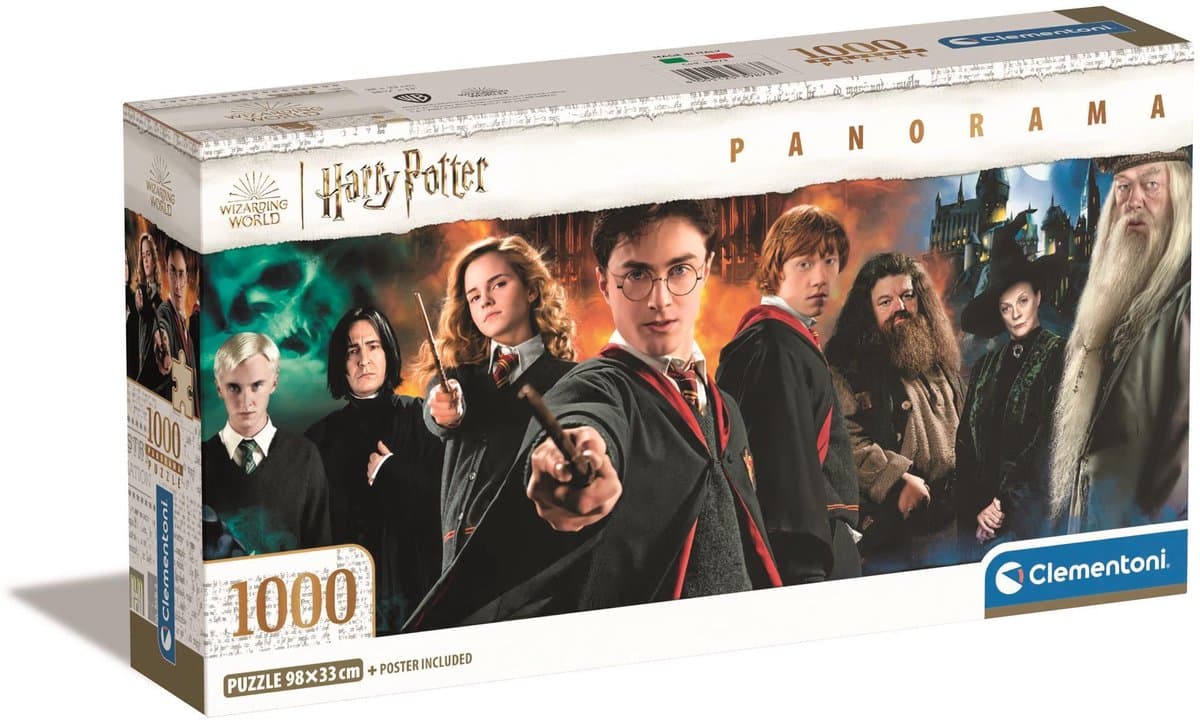 Clementoni Harry Potter puzzel - 1000 stuks, 98 x 33 cm