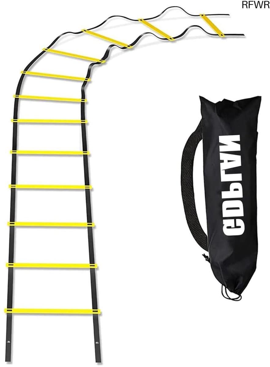 RFWR® Training Ladder voor Verbetering van Snelheid en Beweeglijkheid - 3-10 m - Ideaal voor Sporttraining
