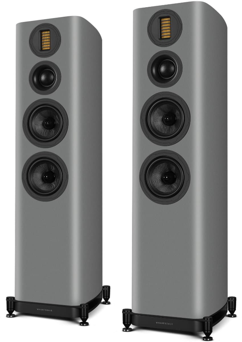 Wharfedale EVO 5.4 Vloerstaande Speakers - Hifi Stereo Set - Passieve Speaker - 3-Weg Luidsprekers - Grijs