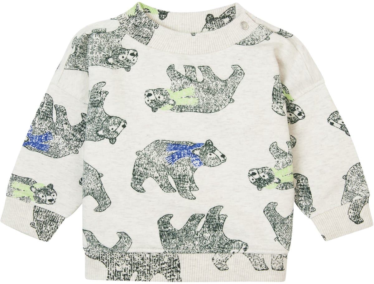 Noppies Sweater Gouzon long allover print Jongens Trui - Maat 86