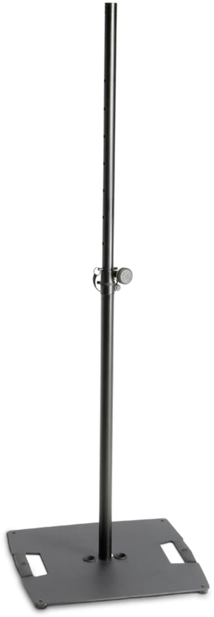 Gravity LS 331 B - Lichtstatief, vierkante stalen voet - zwart