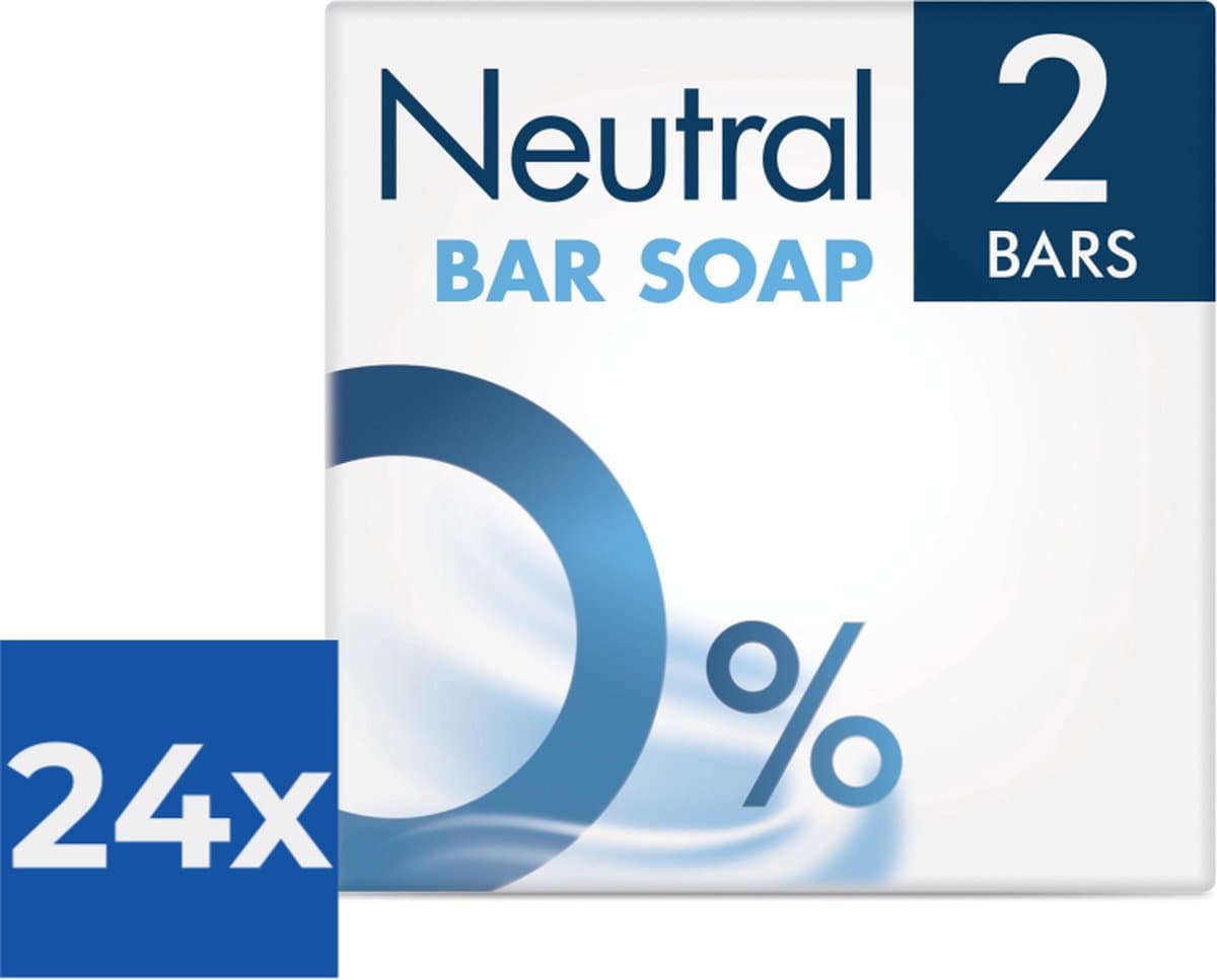 NEUTRAL BAR SOAP 2X100G - Voordeelverpakking 24 stuks