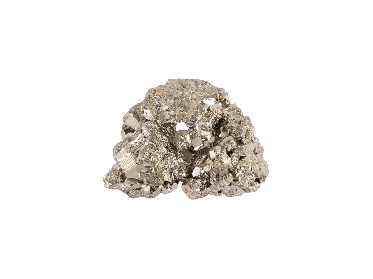Pyriet Ruw / Onbewerkt - Stuk van ca. 154gr - ca. 5x4,5x3,5cm - Individueel Gefotografeerd
