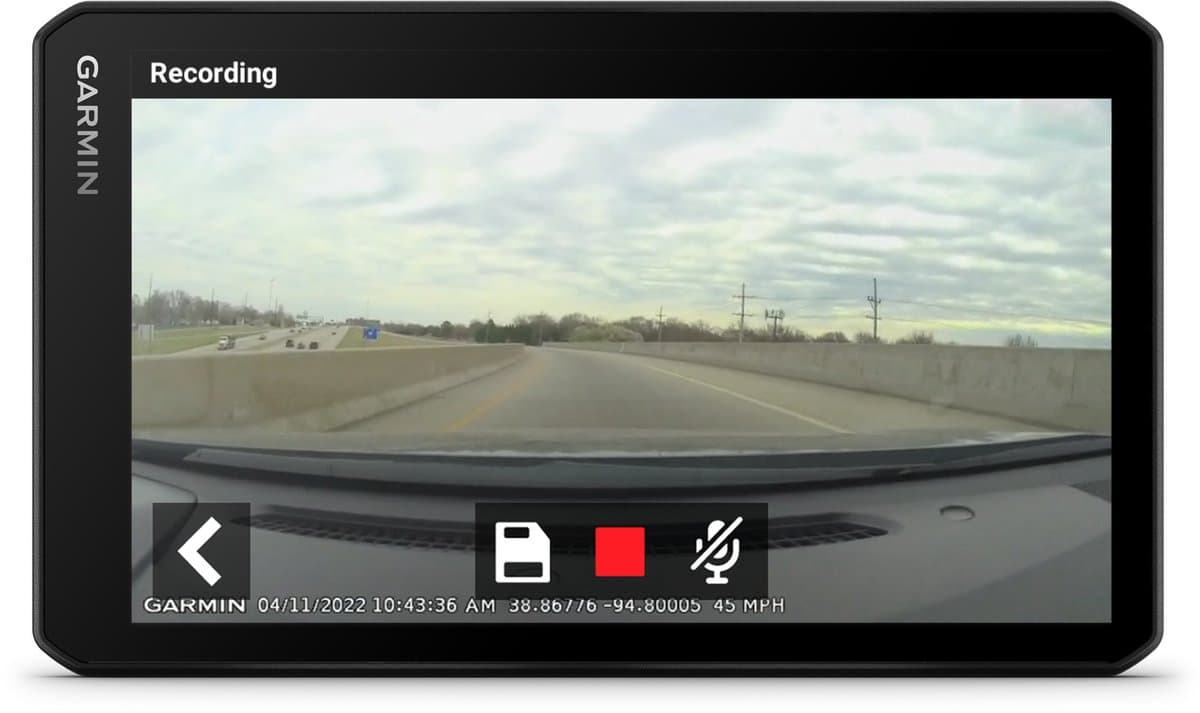 Garmin DriveCam 76 - Navigatiesysteem Auto - Ingebouwde Dashcam - 7 inch scherm - Spraakbesturing