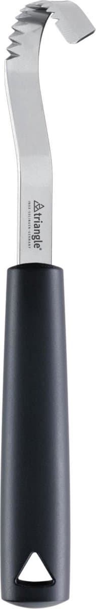 Triangle Spirit Boterkruller – RVS – 8 cm – Zwart Heft – Vaatwasserbestendig