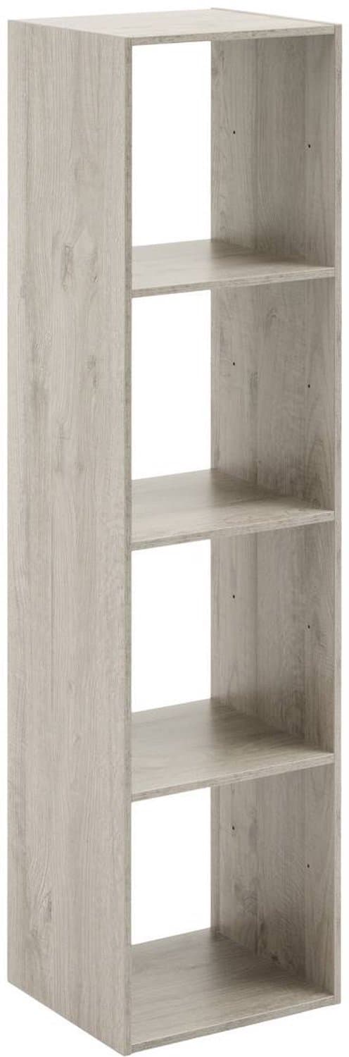 5five Mix n'Modul plankeenheid - Grijs, 34,5 x 32 x 134 cm