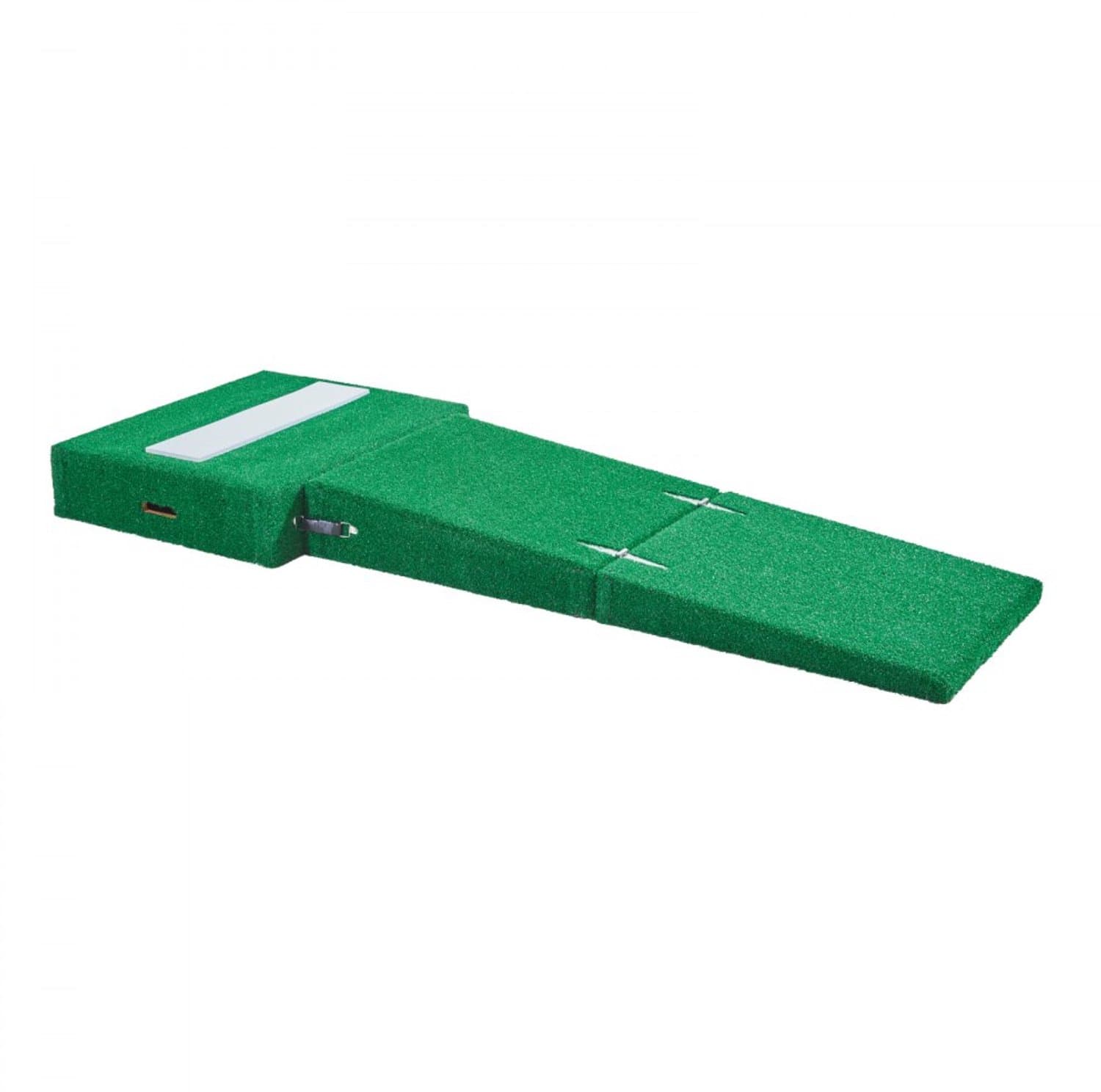 Honkbal Werpheuvel Draagbaar - 77 Inch Trainingsheuvel - 20,4 kg Gewicht - PP-Gras En Hout - Voor Binnen En Buiten
