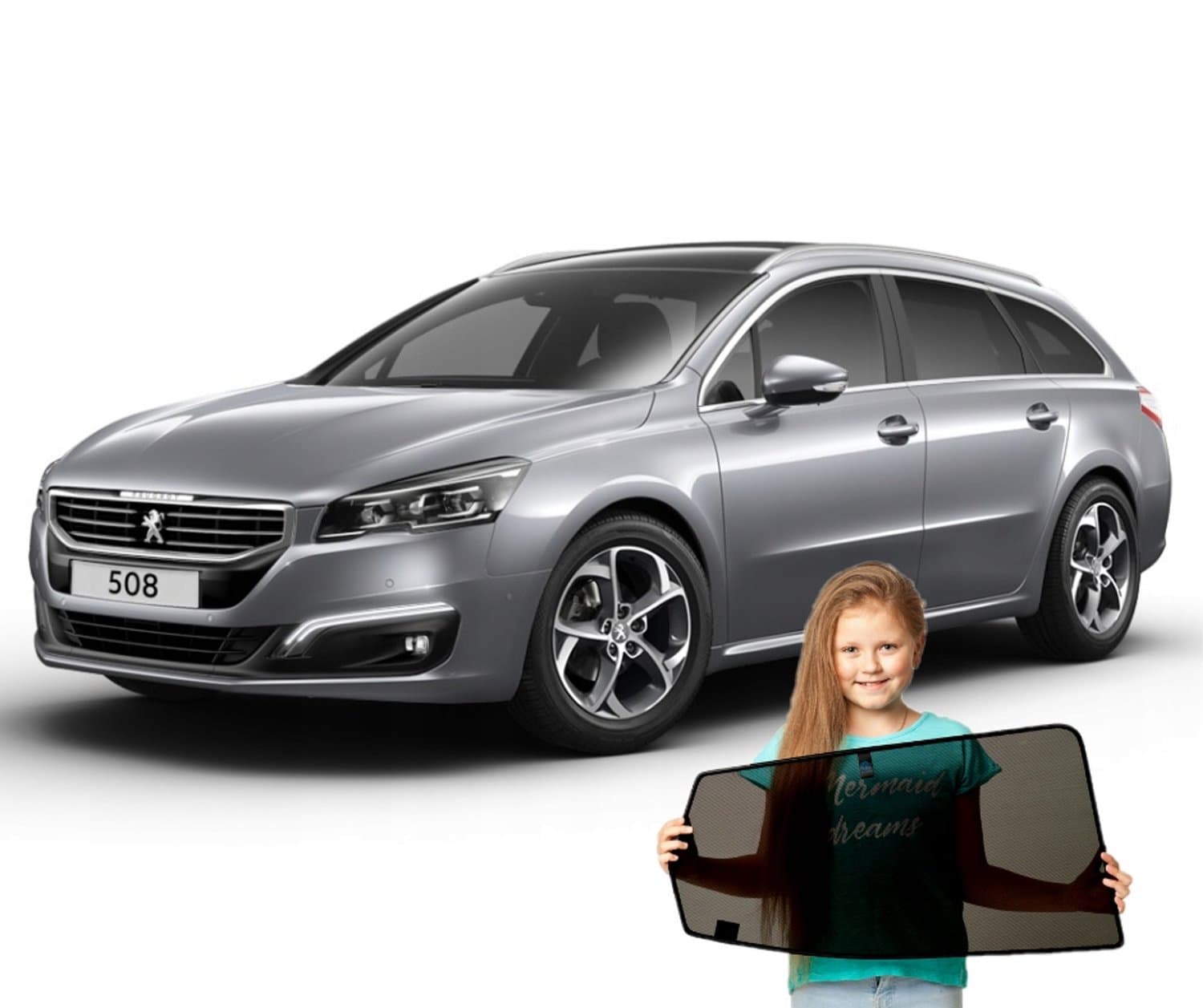RayStop Zonneschermen op Magneet voor Peugeot 508 (1) Kombi