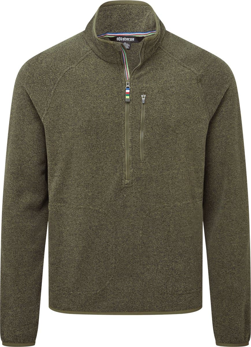 Sherpa Adventure Gear Rolpa Halve Rits Fleece - Evergreen