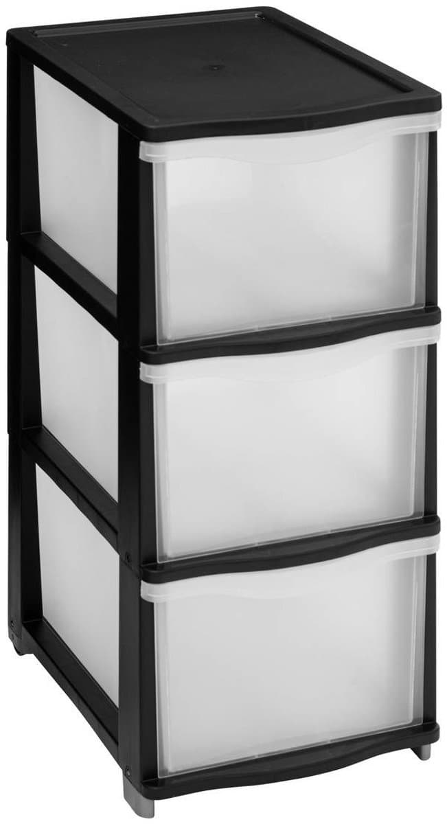 Plastic Opbergtoren met 3 Lades Towy