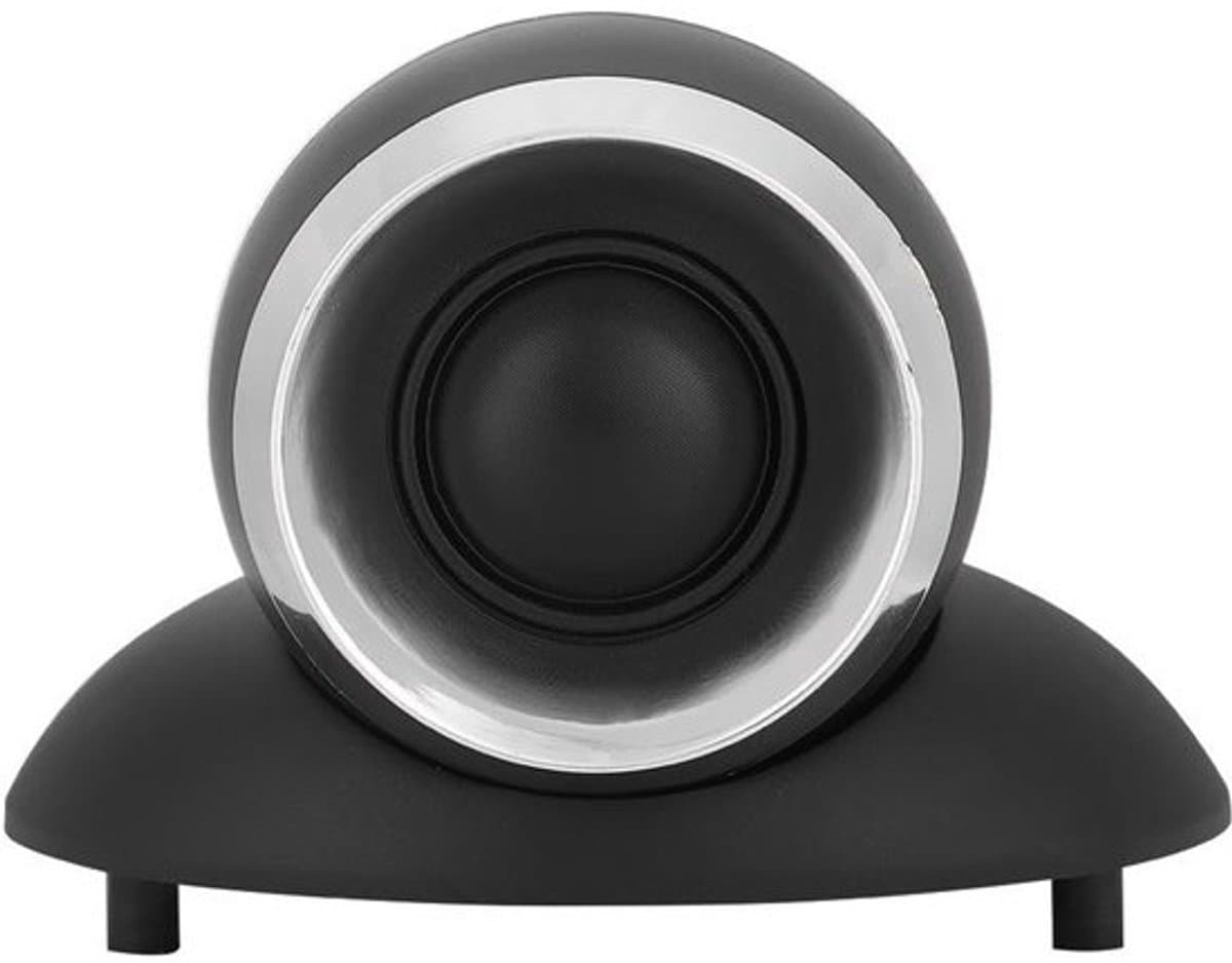 Hogetoonluidspreker - Tweeter als audiocomponent - Voor muzieksystemen - 25 mm composietmembraan - 198 x 63 x 63 mm - Zwart
