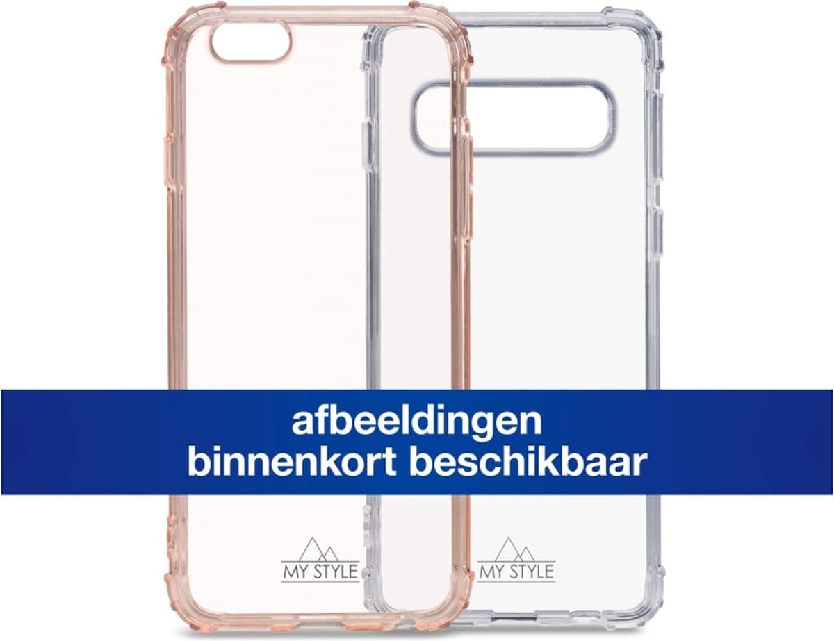 My Style Protective Flex Doorzichtig Telefoonhoesje geschikt voor Samsung Galaxy A53 Hoesje Flexibel TPU Backcover Shockproof - Transparant