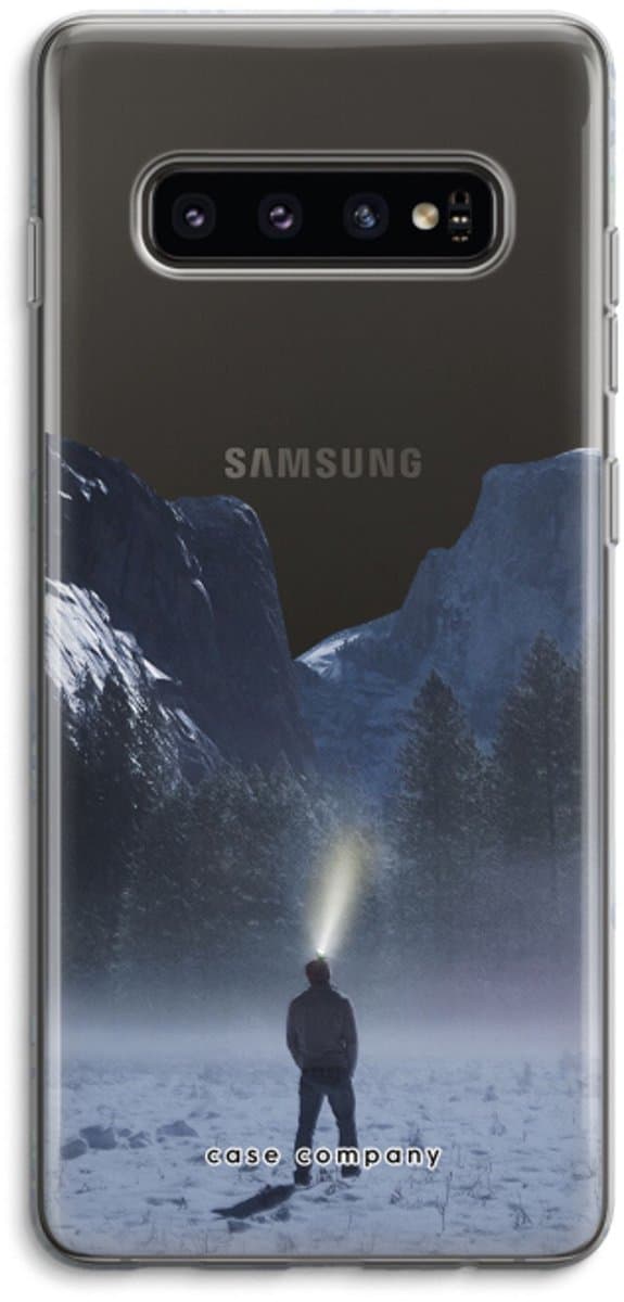 Case Company® - Hoesje geschikt voor Samsung Galaxy S10 4G hoesje - Wanderlust - Soft Cover Telefoonhoesje - Bescherming aan alle Kanten en Schermrand