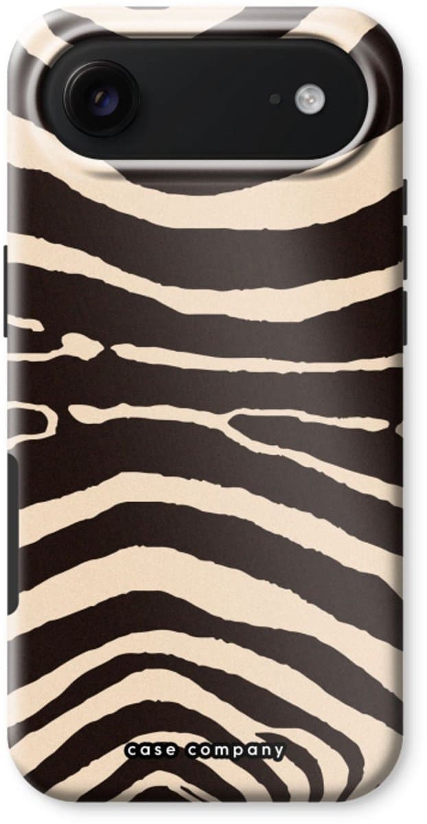 Case Company® - Hoesje geschikt voor iPhone Air hoesje - Arizona Zebra - Tough Case - Maximale Bescherming alle Kanten en Schermrand