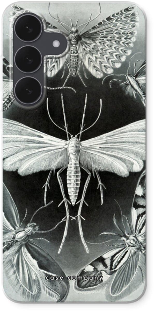 Case Company® - Hoesje geschikt voor Samsung Galaxy S25 FE hoesje - Haeckel Tineida - Soft Cover Telefoonhoesje - Bescherming aan alle Kanten en Schermrand