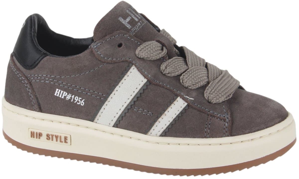 HIP Shoe Style H1102-B jongens sneakers maat 34 grijs