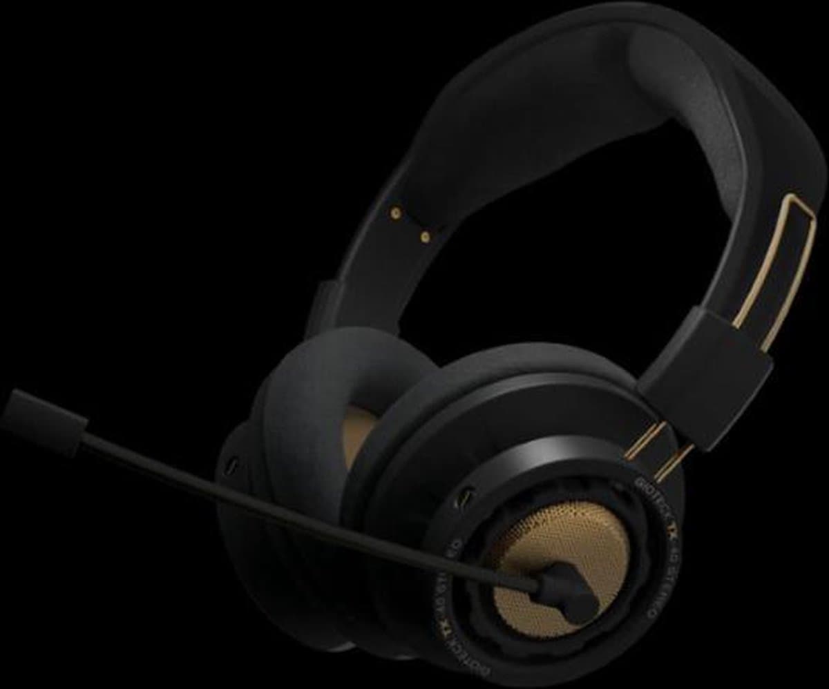 Gioteck - TX-40S Headset Hoofdband 3,5mm-connector - Zwart/Brons