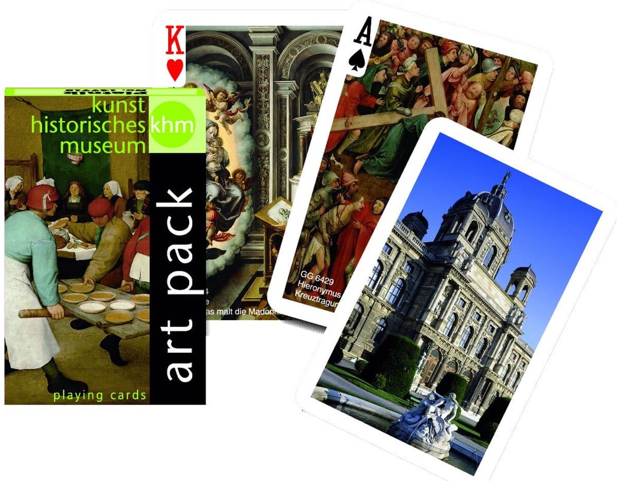 Piatnik KHM Kunstpakket Speelkaarten - Enkeldeks.