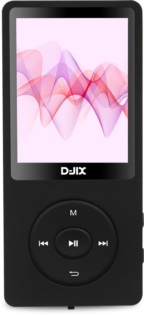 Logicom - MP3 / MP4 Speler - Bluetooth - USB - Shuffle - SD kaart tot 128GB - Incl. Oordopjes - Voice recorder - Dicatafoon - M800 - Zwart