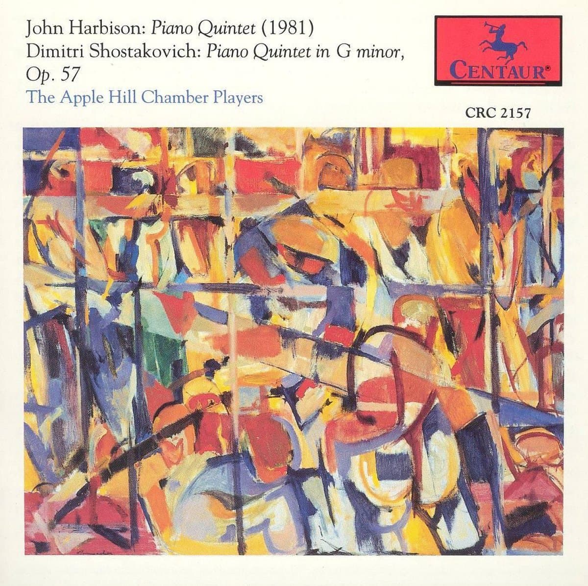 John Harbison: Piano Quintet (1981); Dimitri Shostakovich: Piano Quintet in G minor, Op. 57