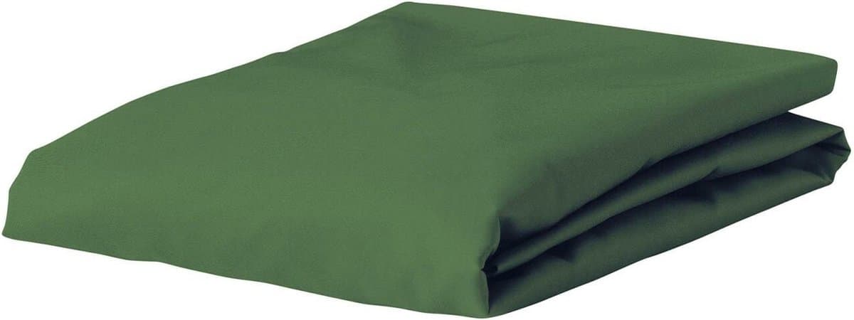 Essenza The Perfect Organic Jersey Hoeslaken Mosgroen - 90-100 x 200-220 cm