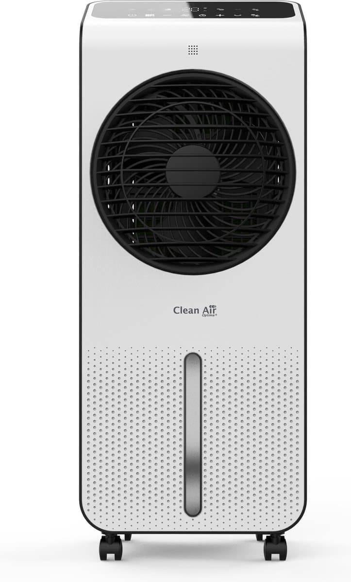 Clean Air Optima® CA-104W - 3in1 Aircooler, Luchtkoeler, Luchtbevochtiger en Circulator Ventilator - 360° automatische oscillatie - Extreem stil! 10dB