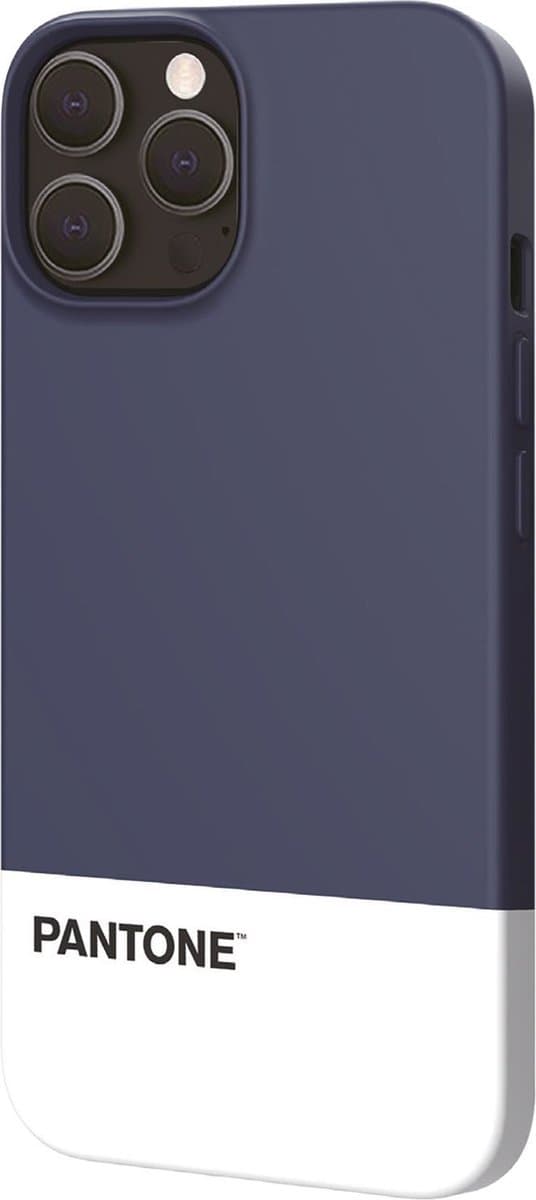 Celly - Pantone Back Cover iPhone 13 Pro Max - Kunststof - Blauw -