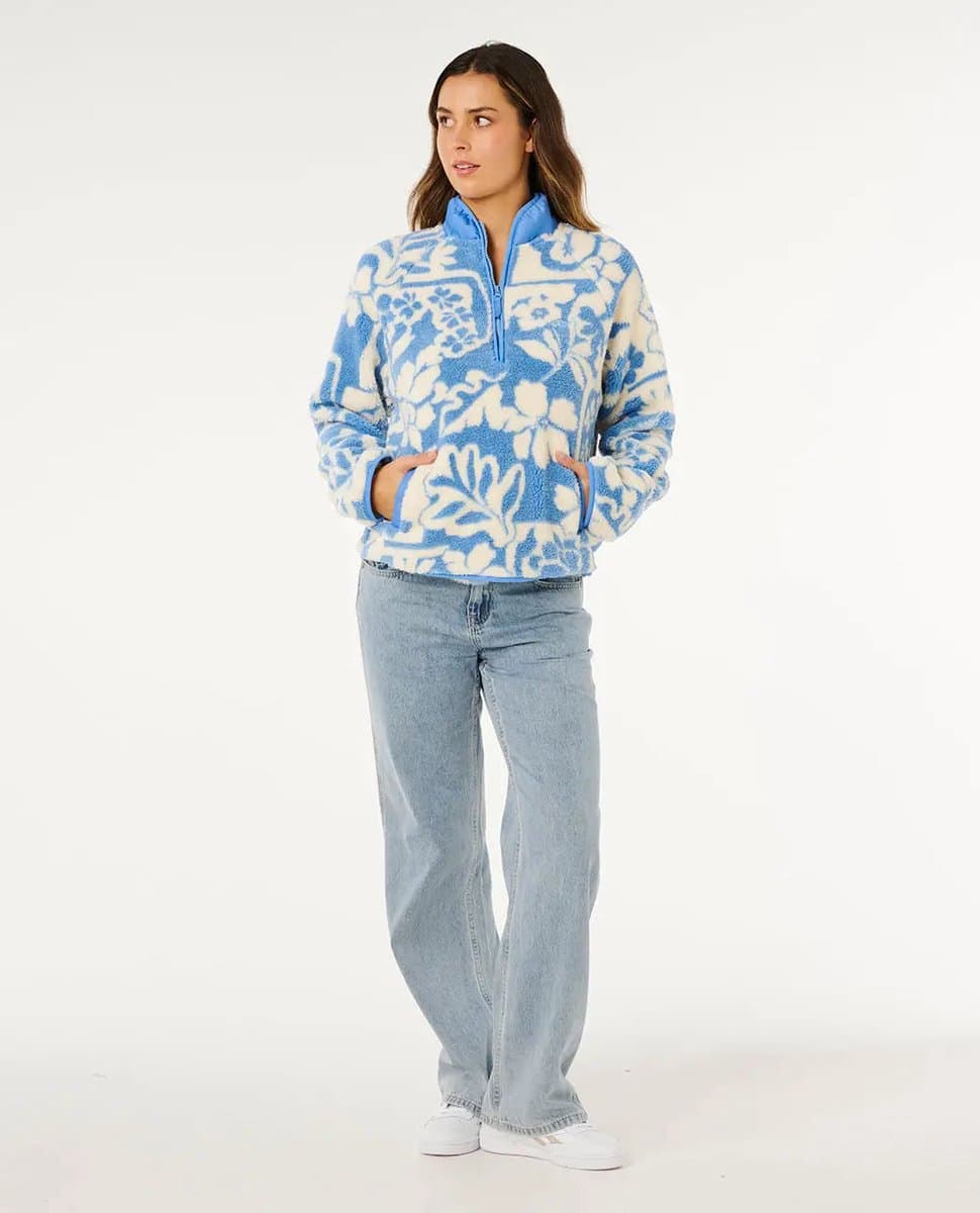 Rip Curl Party Pack Polar Fleece - Blue