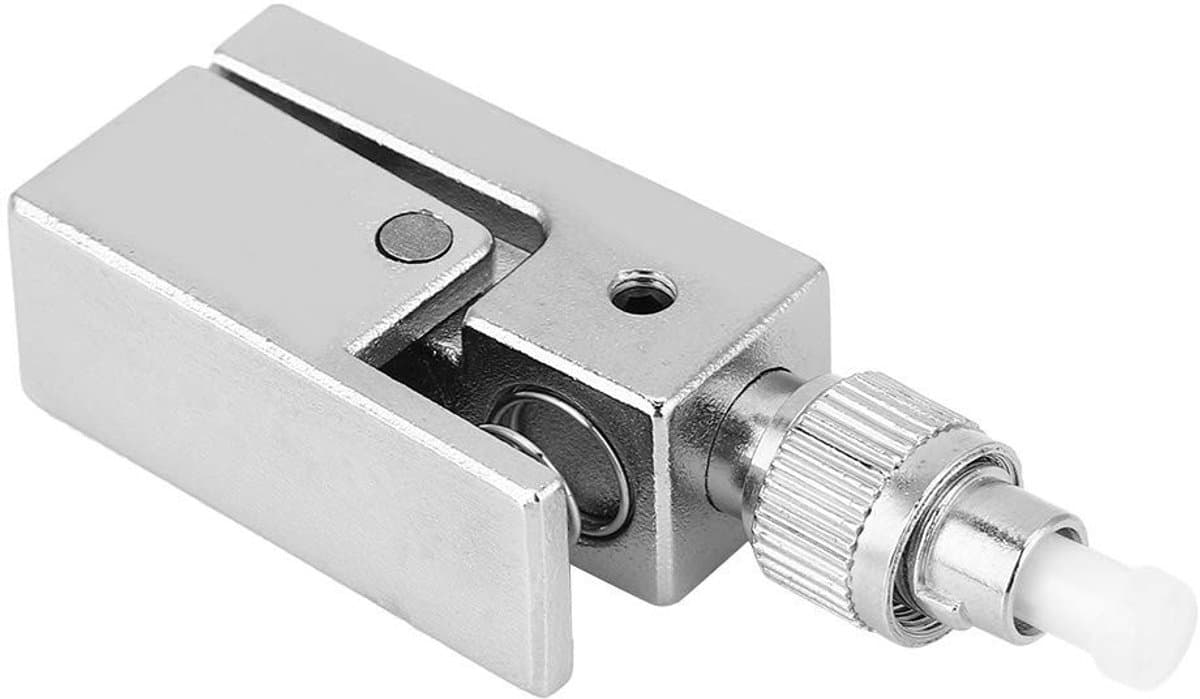 Byshayne - Glasvezeladapter FC - Kale vezelverbinding - Laag invoegverlies - Metaal - Hoog rendement - Geschikt voor telecommunicatie - Keramische huls